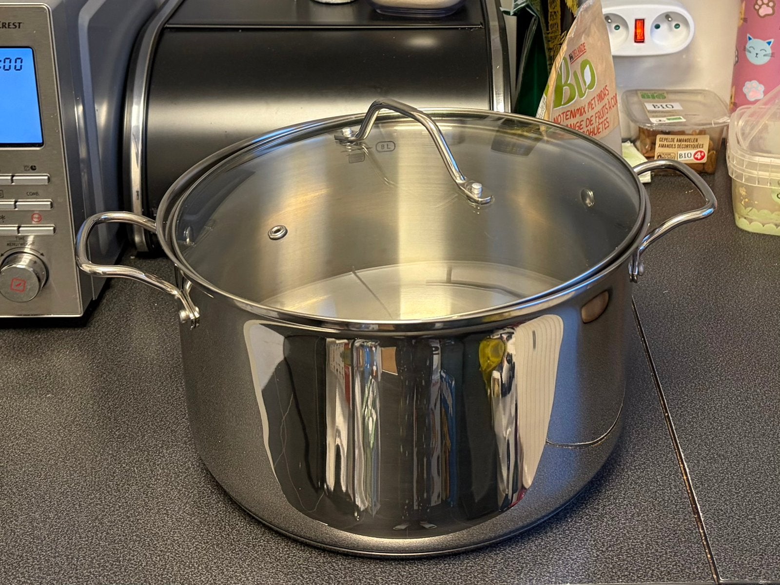 Tefal Faitout - Marmite XL, Tefal, Comme neuf, Verre, Enlèvement