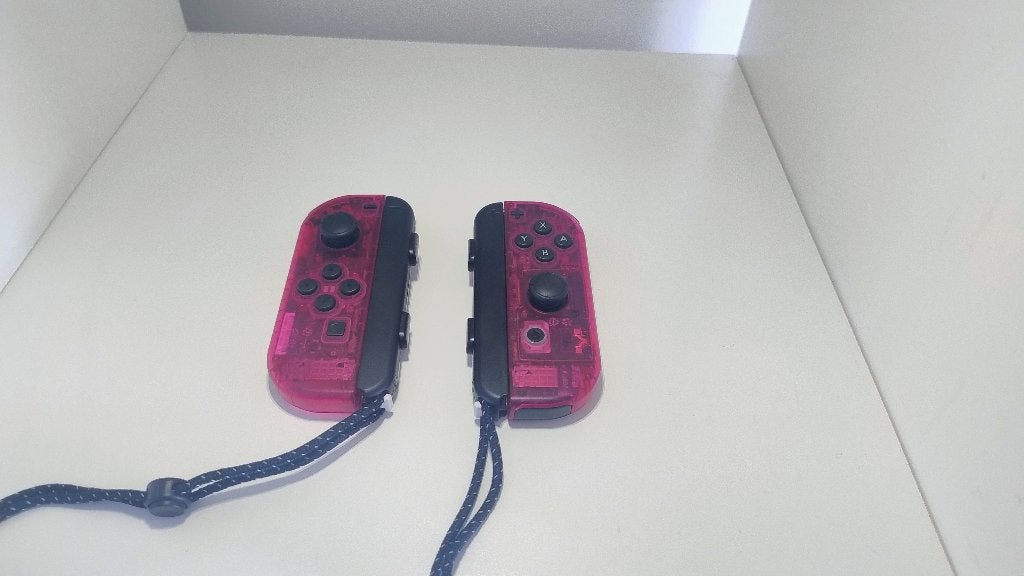 Custom Transparant Pink Joycons, Ophalen, Draadloos, Nieuw