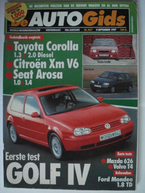 AutoGids 467, Boeken, Auto's | Folders en Tijdschriften, Gelezen, Algemeen, Verzenden