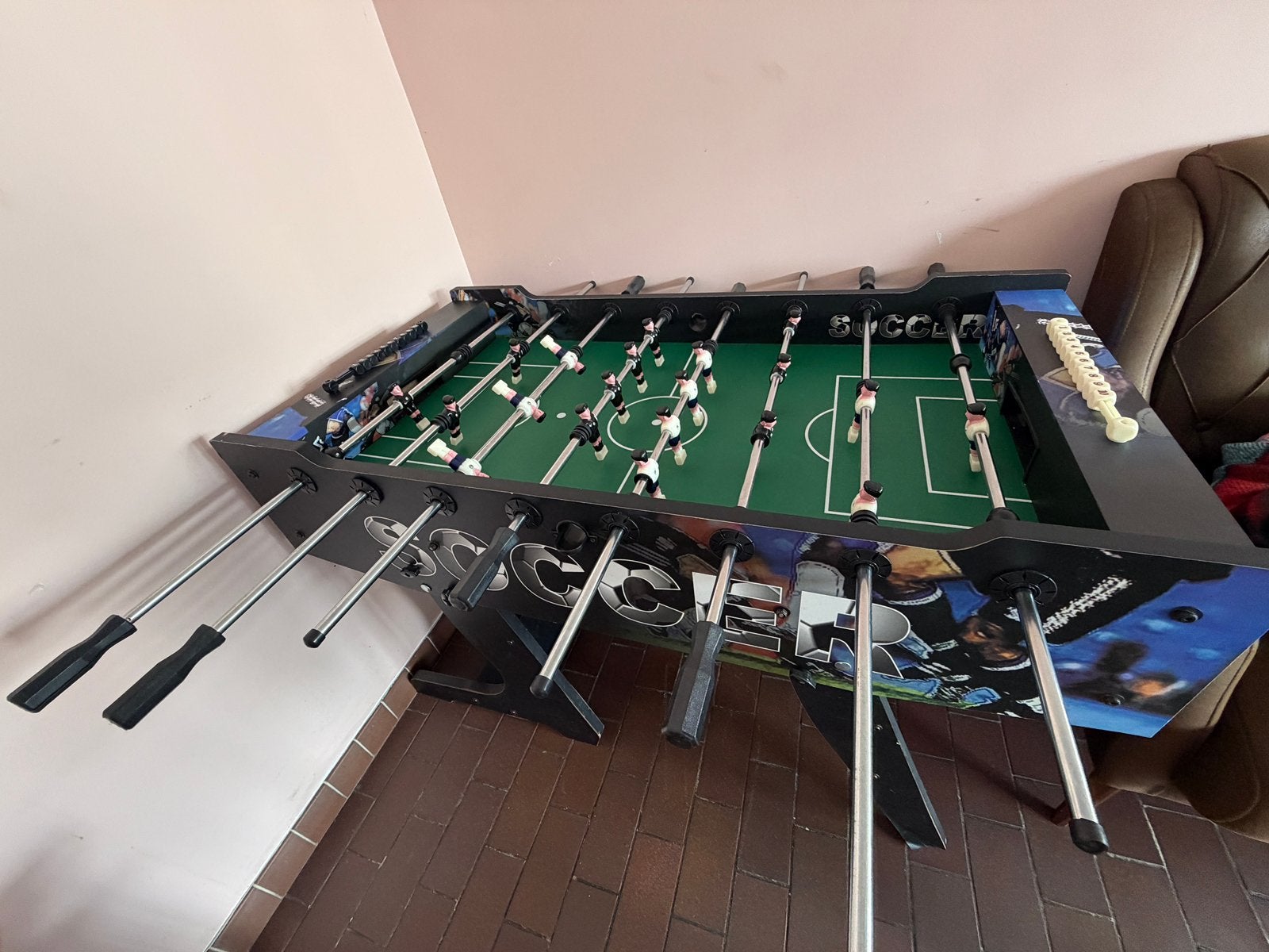 Voetbaltafel / Tafelvoetbal in goede staat, Enlèvement, Comme neuf