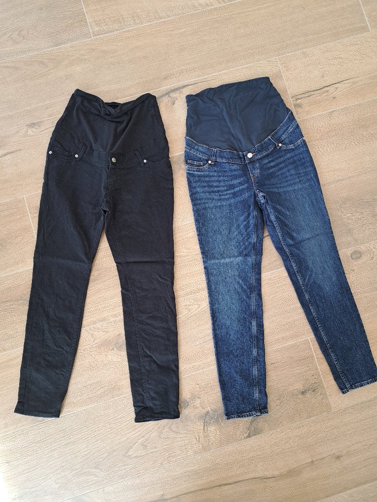 Zwangerschapsbroek, Enlèvement, Comme neuf, Taille 36 (S), Pantalon ou Jeans