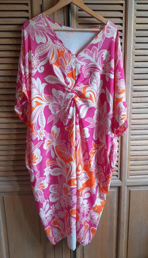 Prachtige Maxi jurk met steekzakken X.L., Kleding | Dames, Grote Maten, Ophalen of Verzenden, Nieuw, Jurk