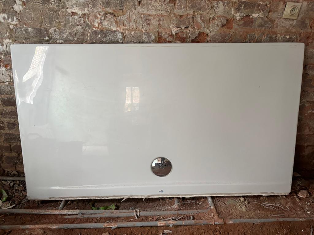 Douchebak 160x90, Ophalen, Gebruikt