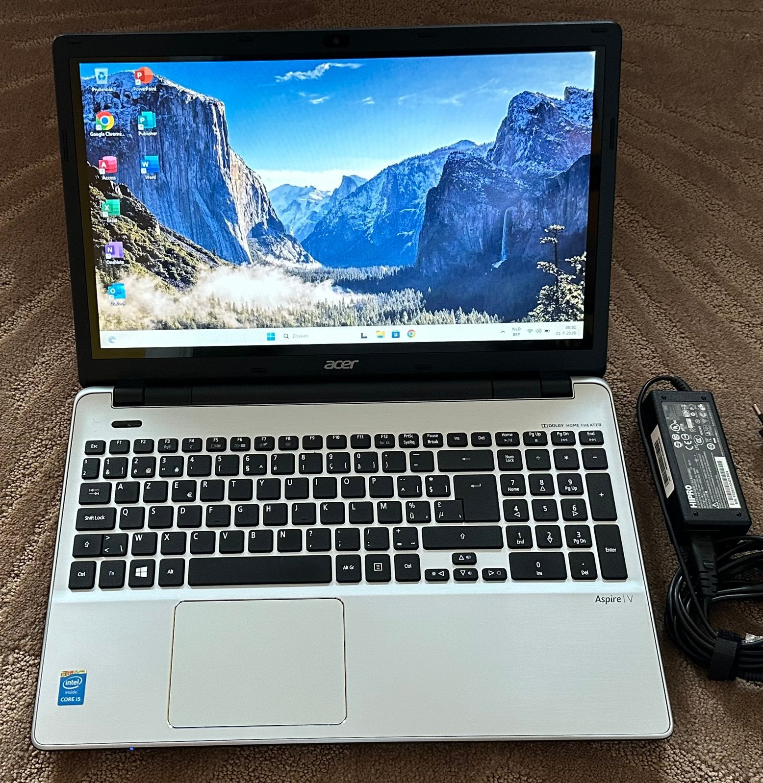15.6”touchscreen acer/ i5-4210U/4gb ram/128gb ssd/Win 11/, Informatique & Logiciels, Chargeurs d'ordinateur portable, Enlèvement