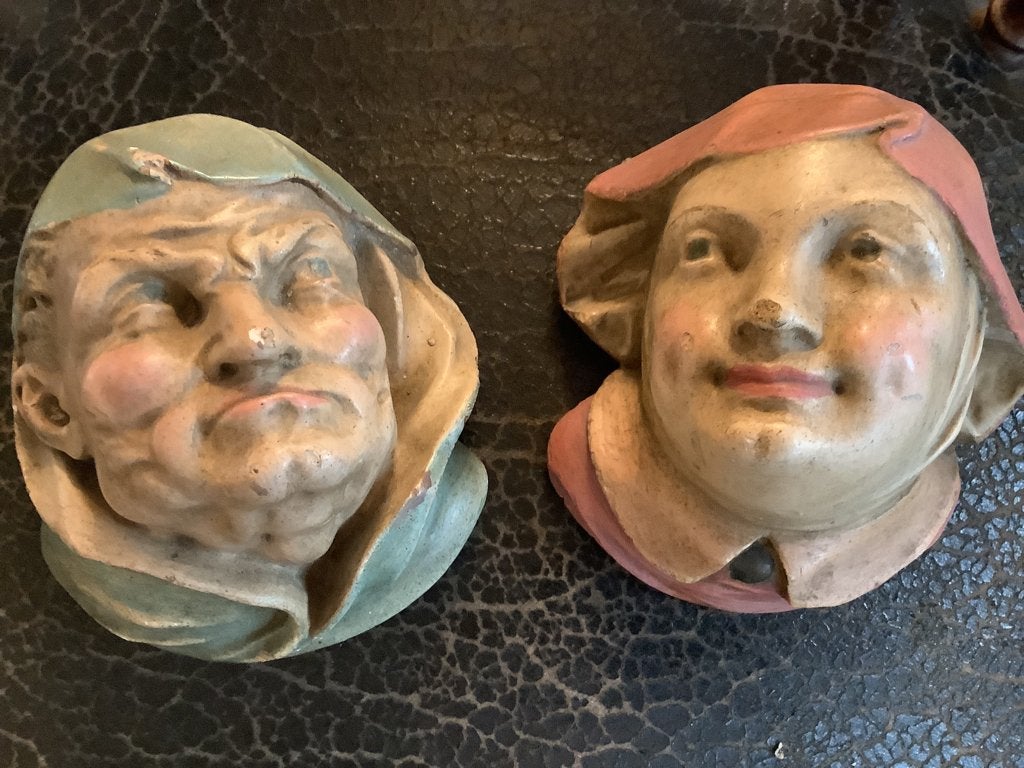 Prachtige 19e eeuws beeldjes ( polychrome), Ophalen