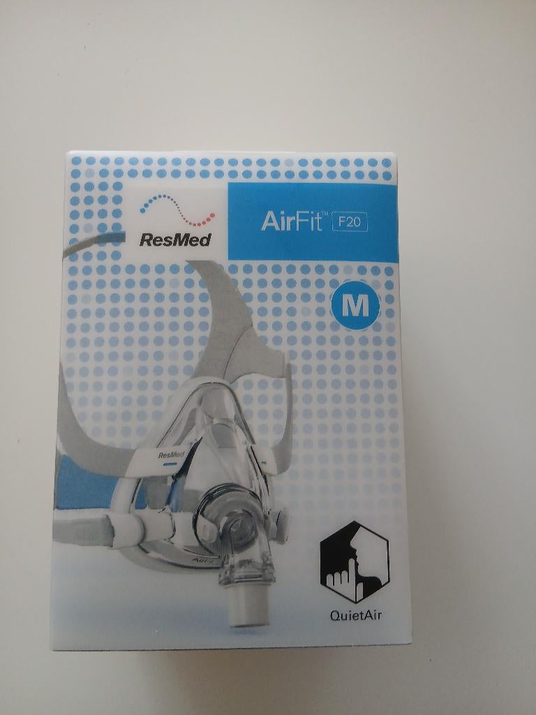 CPAP Masker - ResMed Airfit F20 - M - Medium / Nieuw in doos, Divers, Enlèvement ou Envoi, Neuf
