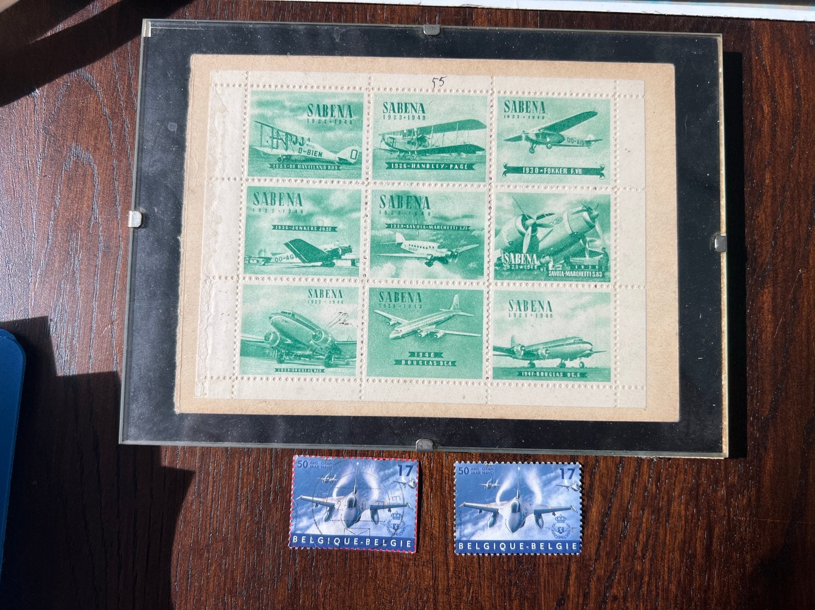 Timbres d'aviation, Enlèvement ou Envoi, Aviation