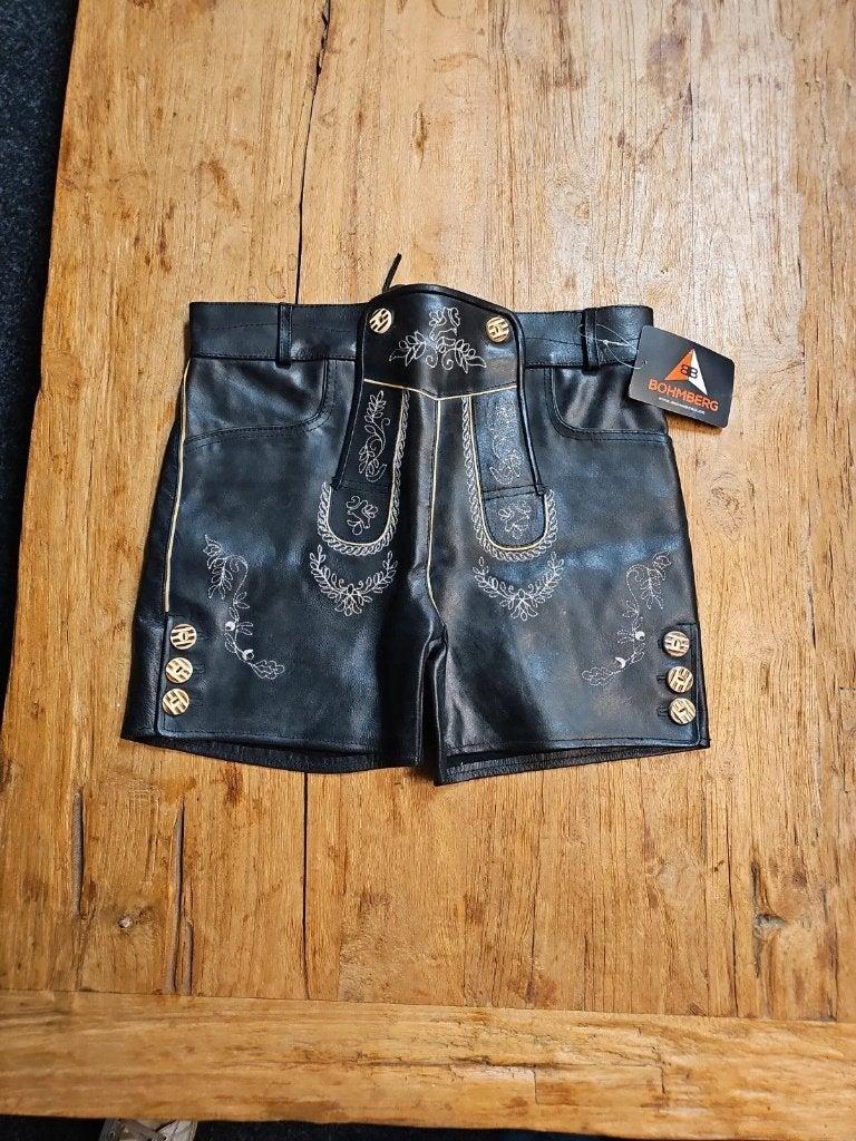 Lederhosen Dames maat 40, Enlèvement ou Envoi, Bohmberg, Noir, Taille 42/44 (L)