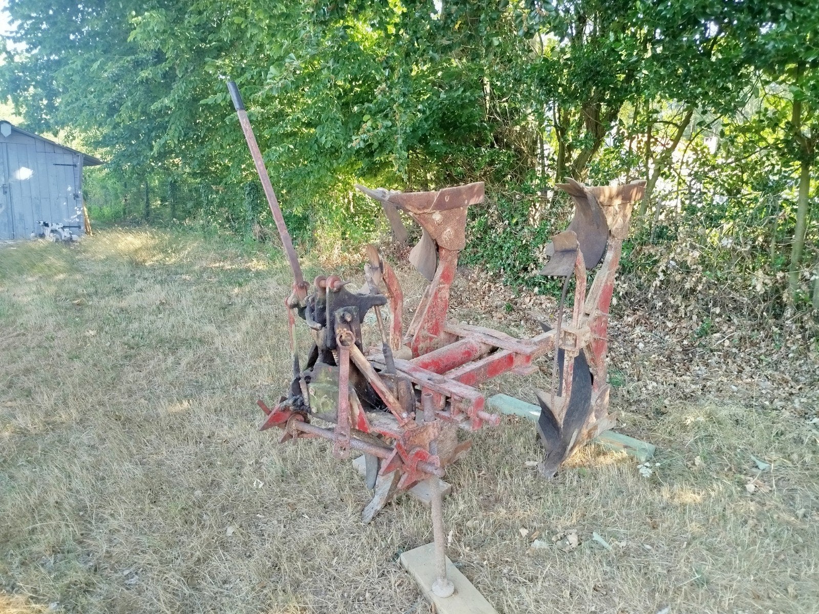 Charrue steeno 2 socs., Enlèvement, Utilisé