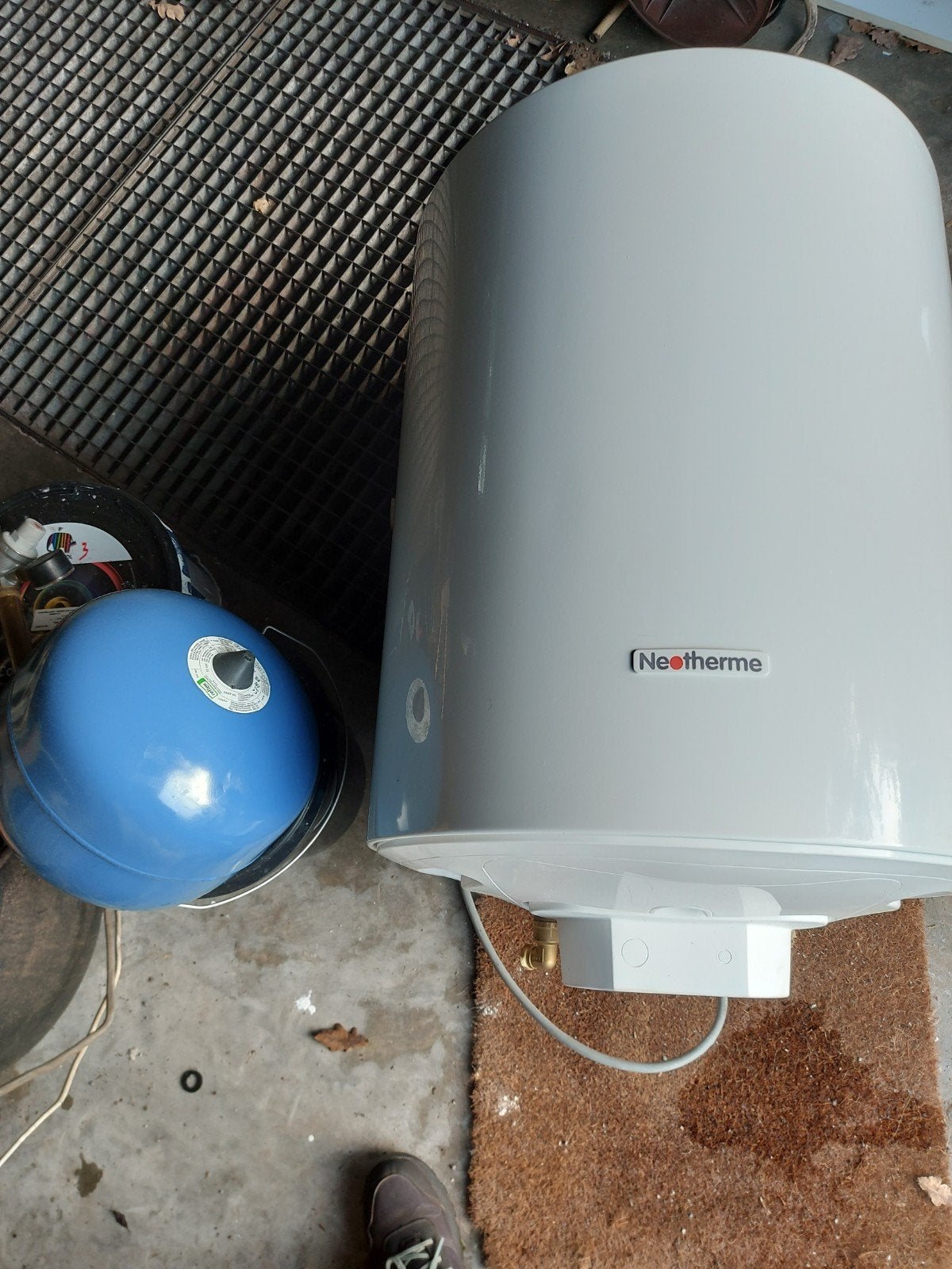Elektrische boiler Ariston, Neotherme, Boiler, Enlèvement, Utilisé, 100 litres ou plus