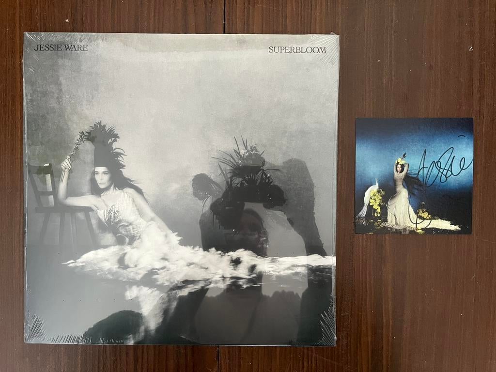 LP vinyl gesigneerd Jessie Ware - Superbloom, Cd's en Dvd's, Vinyl | Pop, Ophalen of Verzenden, Nieuw in verpakking