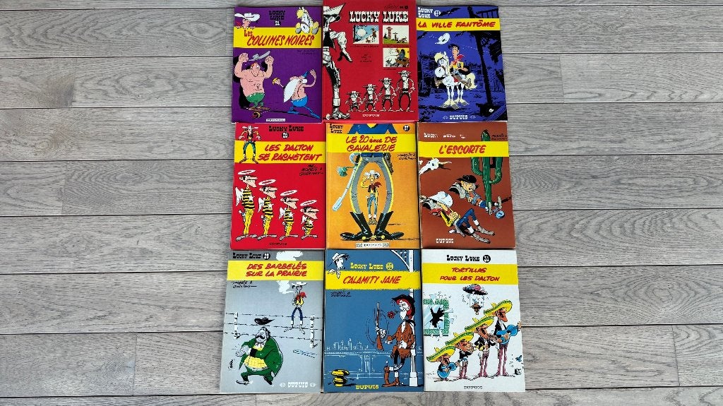 LUCKY LUKE – 21 à 31 - excellents états, Livres, Enlèvement ou Envoi, Comme neuf