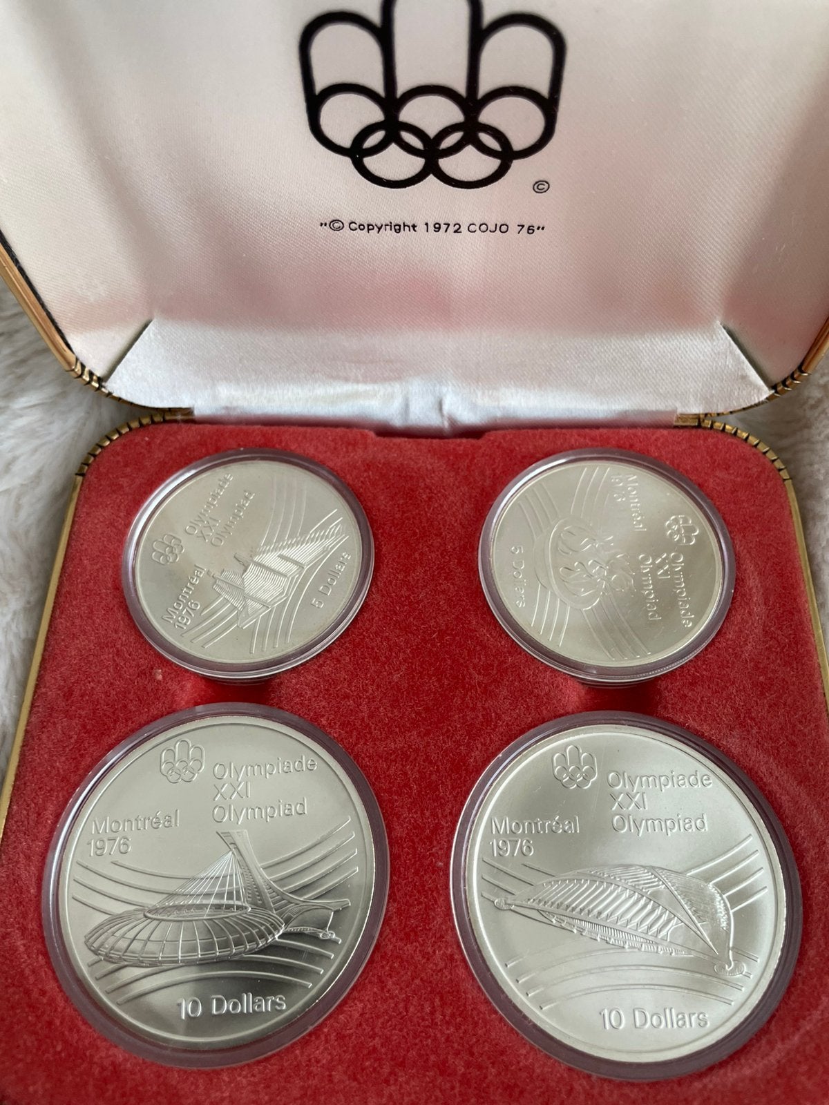 Muntser Olympische Spelen Montréal, Ophalen of Verzenden