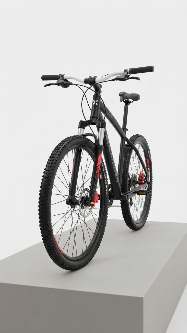 B'TWIN Rockrider Mountainbike 27,5 inch, Fietsen en Brommers, Ophalen, 24 inch of meer, Aluminium, Zo goed als nieuw