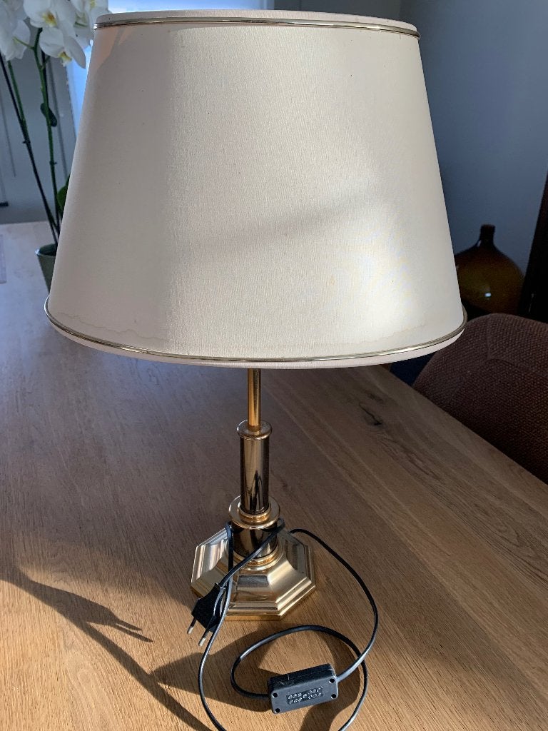 Tafellamp Massive, Maison & Meubles, Lampes | Lampes de table, Beige, Enlèvement, Utilisé, Moderne