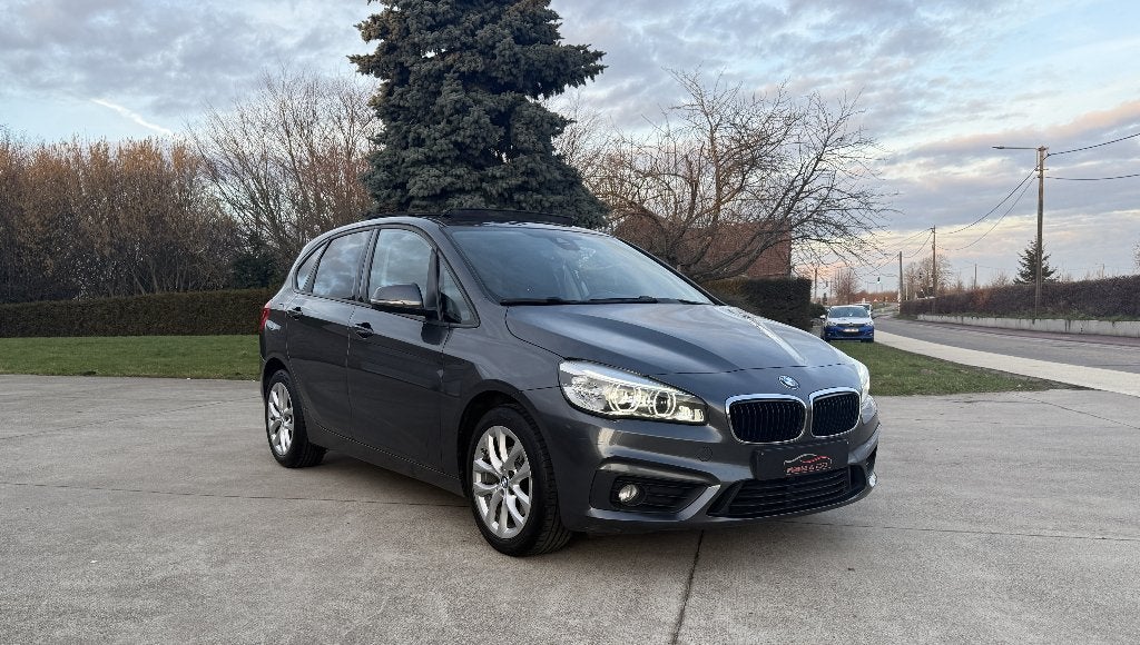 BMW 218dA 2.0 - 150 cv ** LED - Toit Pano - GPS ** GAR 12M, Argent ou Gris, Achat, Entreprise, Garantie prolongée
