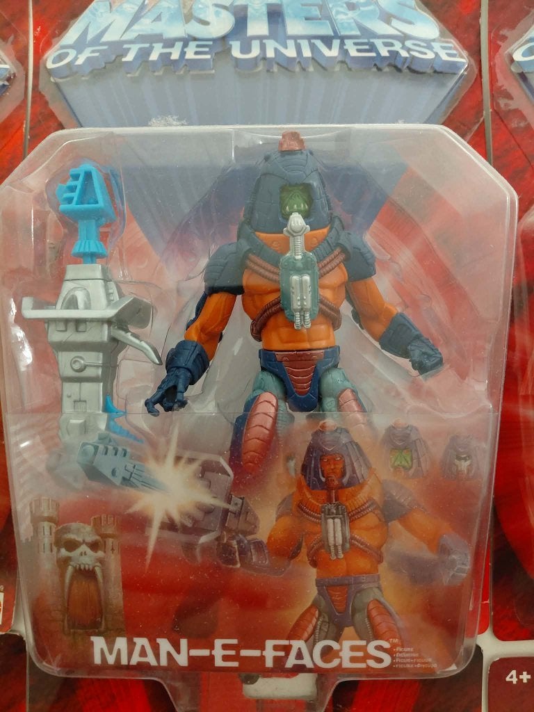 Masters of the universe Man-e-faces, Ophalen of Verzenden, Zo goed als nieuw