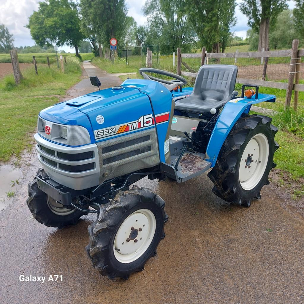 Minitractor iseki 18pk 4x4 TOPPER!, Zakelijke goederen, Landbouw | Tractoren, Ophalen