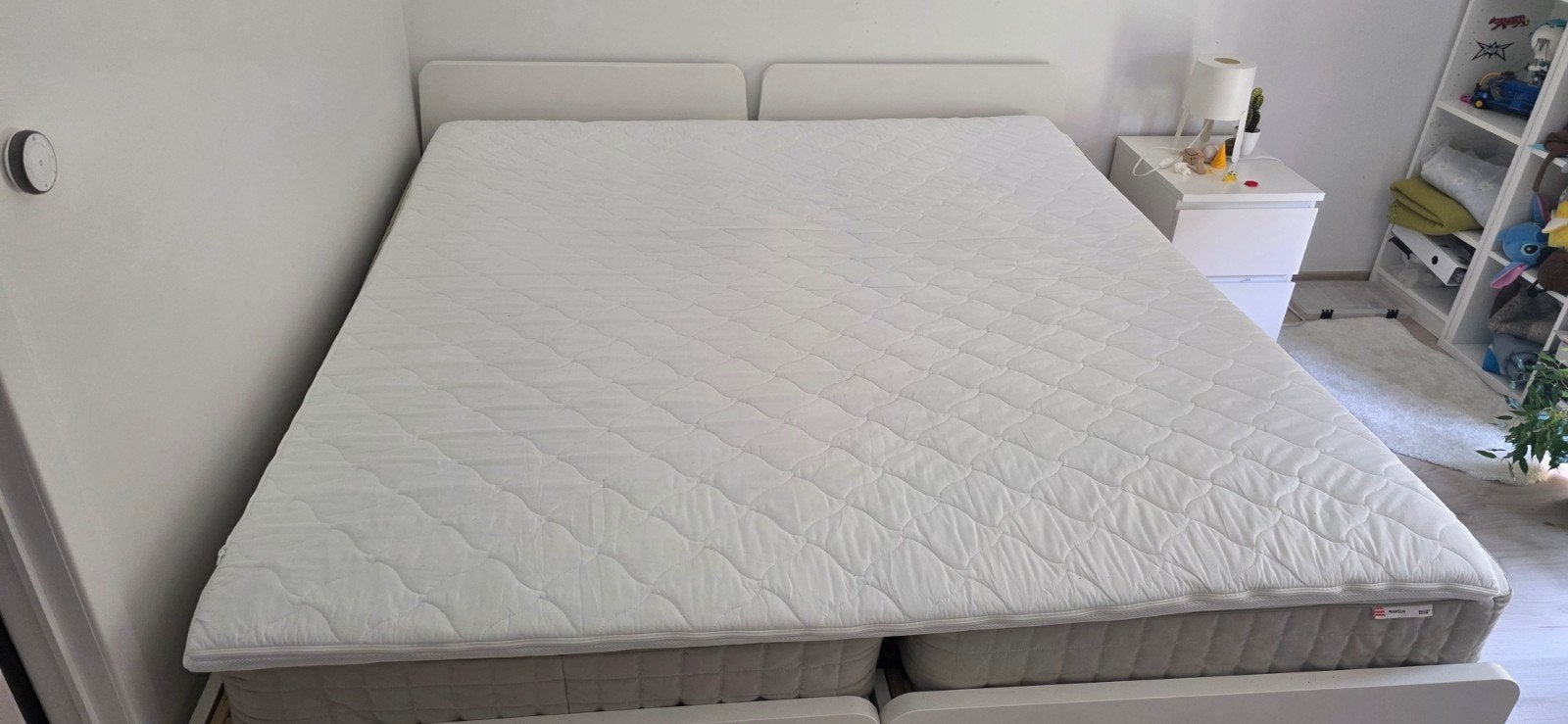2 Eenpersoons Ikea bedden, ook apart te koop, Huis en Inrichting, Slaapkamer | Bedden, Ophalen, Eenpersoons
