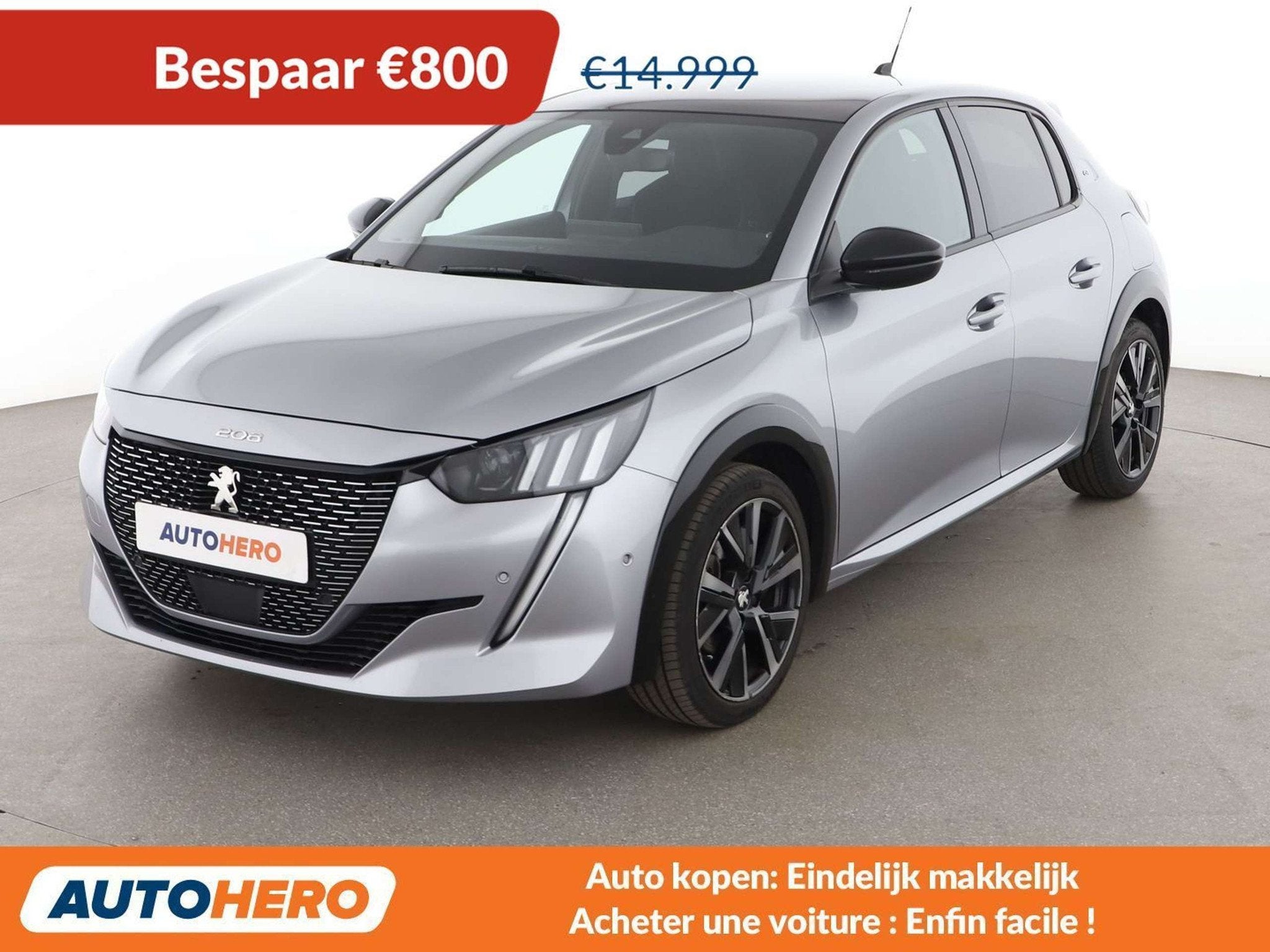 Peugeot 208 1.2 PureTech GT Pack, Autos, Argent ou Gris, Achat, Euro 6, 1165 kg