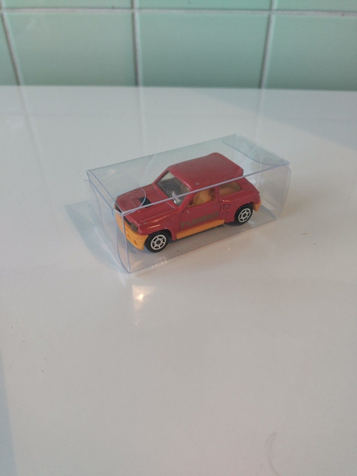 Vintage Majorette Renault 5 Turbo AFHALING LEES BESCHRIJVING, Hobby & Loisirs créatifs, Enlèvement, Comme neuf, Voiture, Majorette