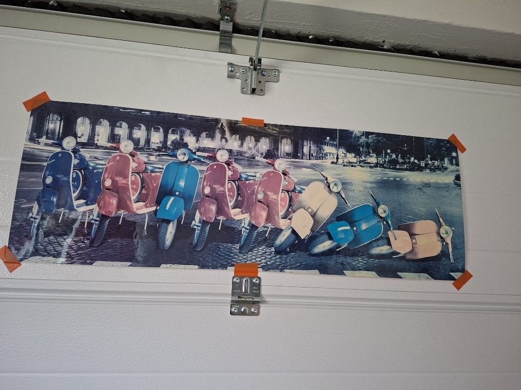 Vespa Poster, Ophalen, Motoren