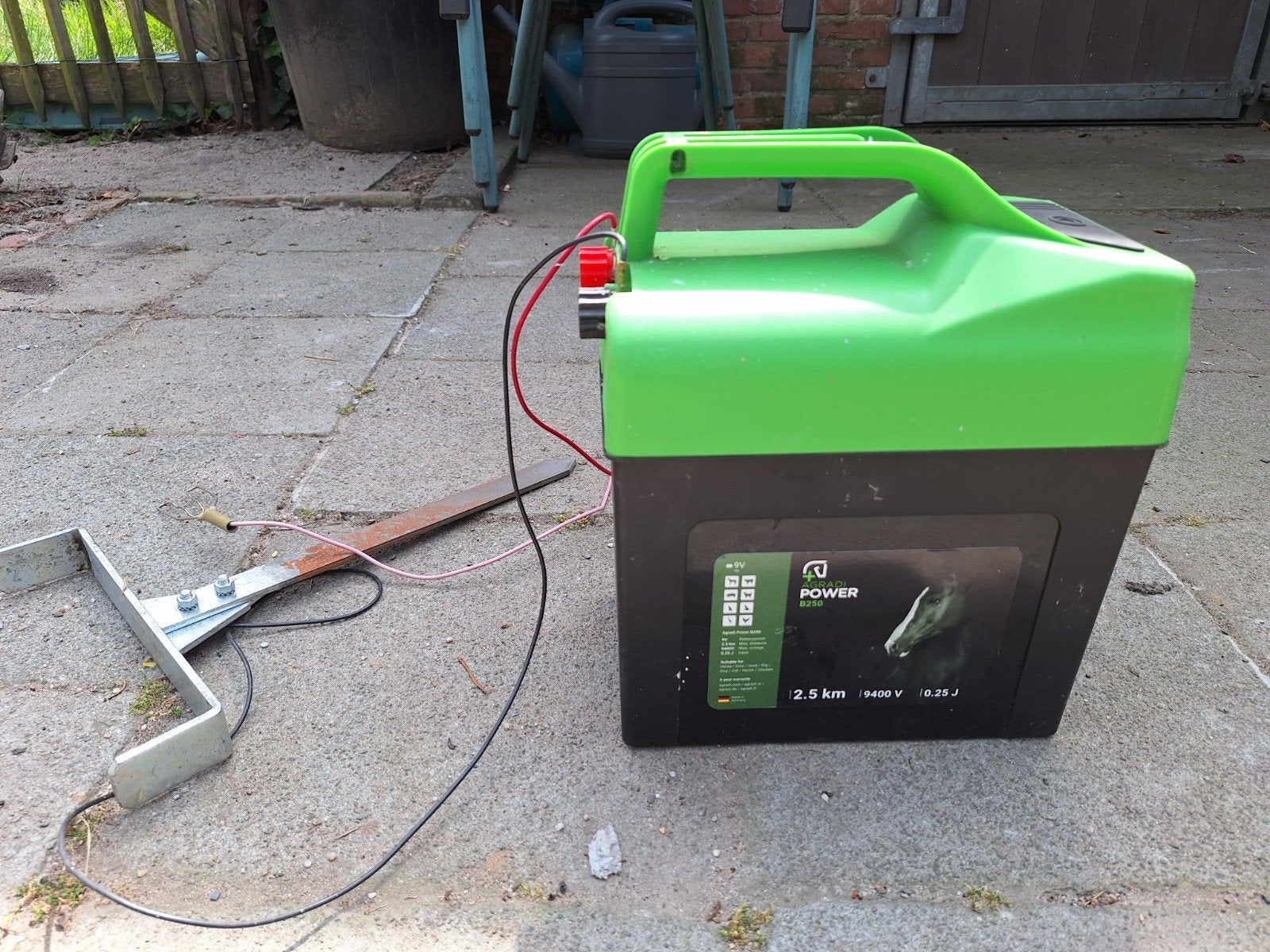 Stroomkas voor weide. Nog 2 ongebruikte batterijen voor 50 e, Dieren en Toebehoren, Stalling en Weidegang