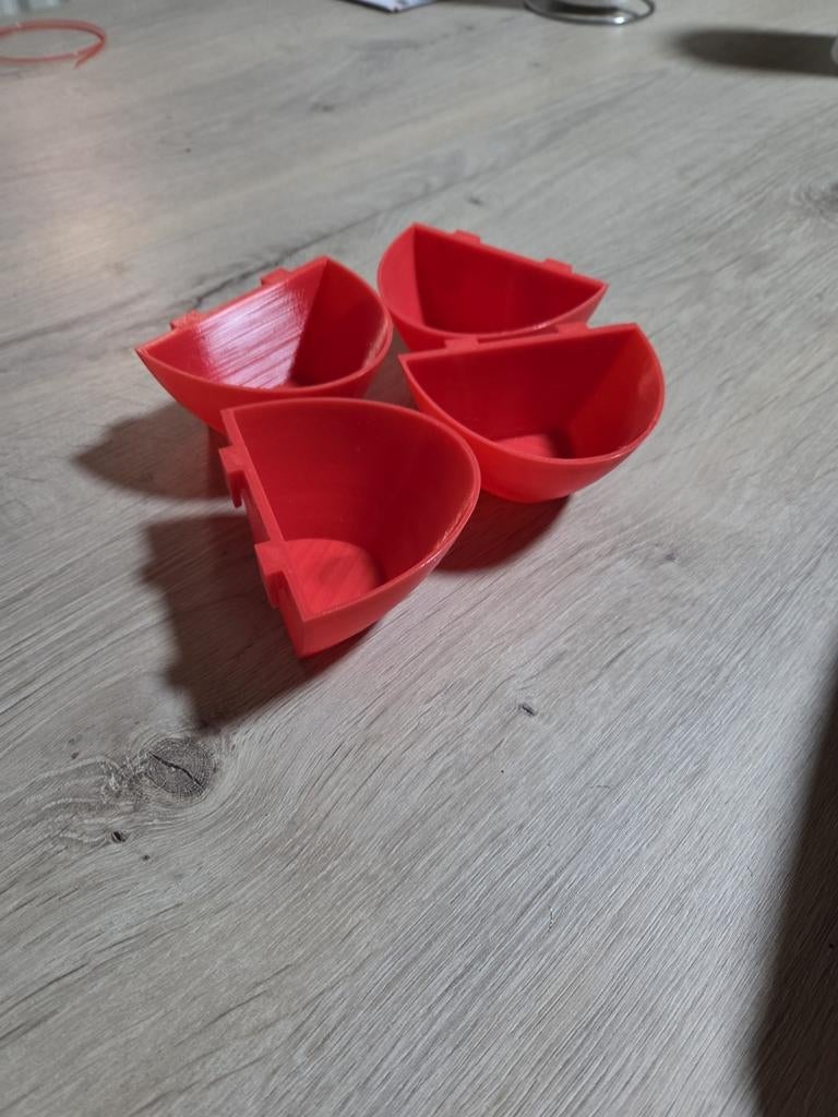 Plastic eet en drink bakjes, Dieren en Toebehoren, Pluimvee