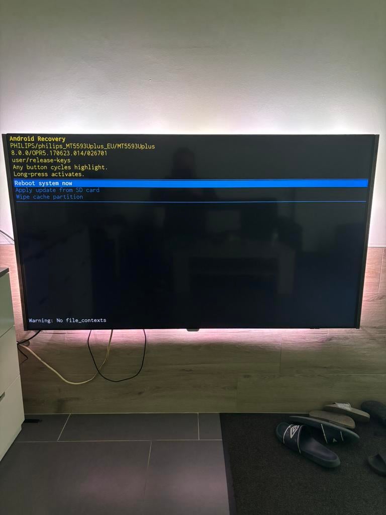 Tv philips  en panne facture achat, Ophalen of Verzenden, Zo goed als nieuw, Philips