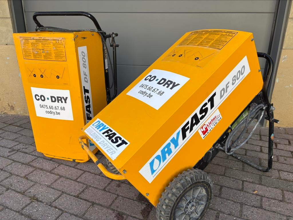 Location déshumidificateur Dryfast DF800 150l/24h 130€/14j, Enlèvement, Comme neuf, Ventilateur
