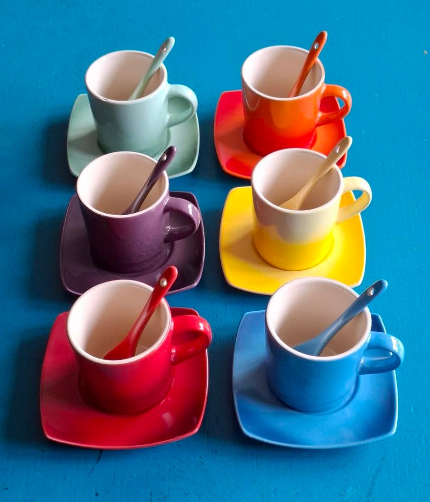 Tasses et sous tasses, Ophalen of Verzenden