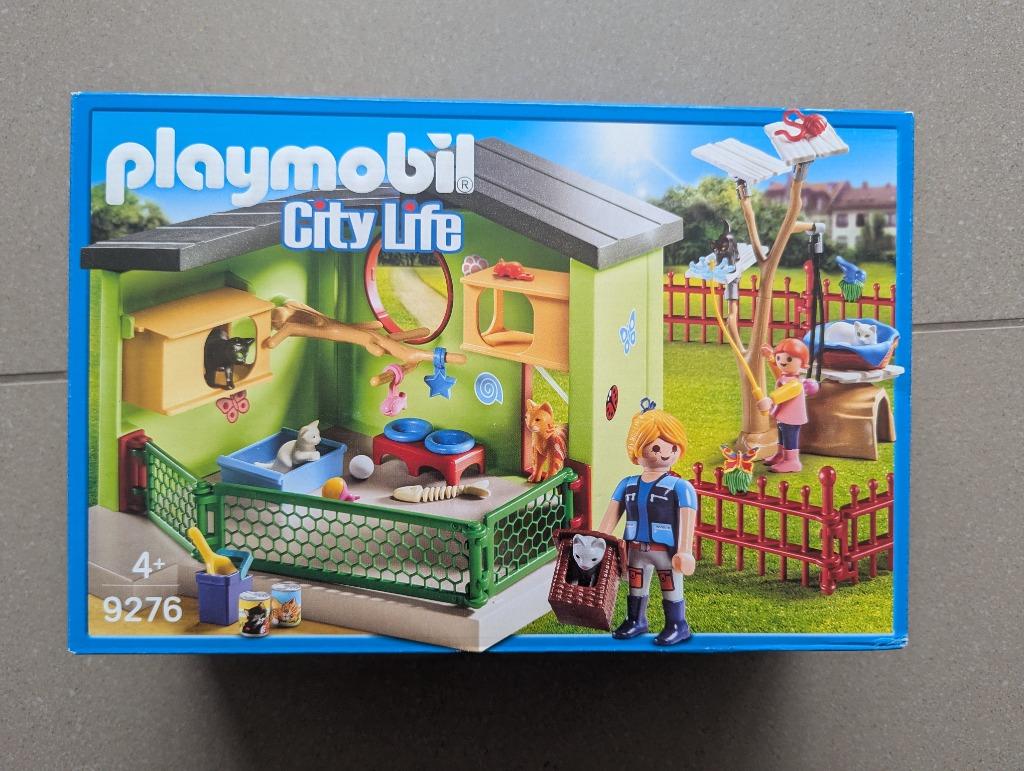 Playmobil 9276 kattenverblijf, Ophalen, Nieuw, Complete set
