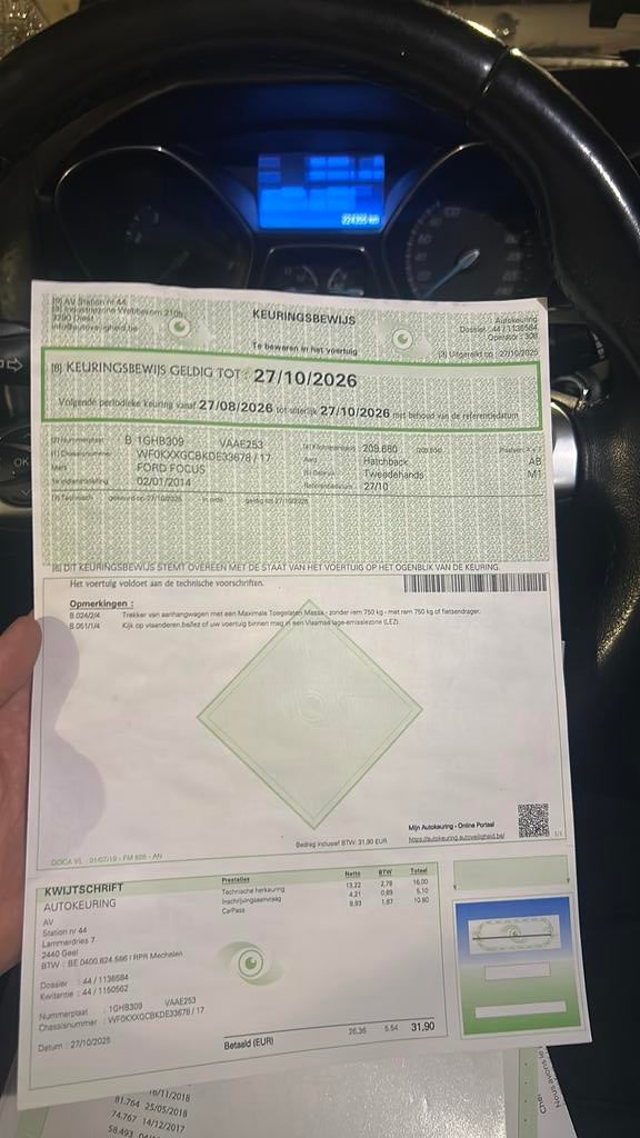 Ford essance 1.6 150🐎🐎, Autos, Focus, Euro 5, Achat, Entreprise