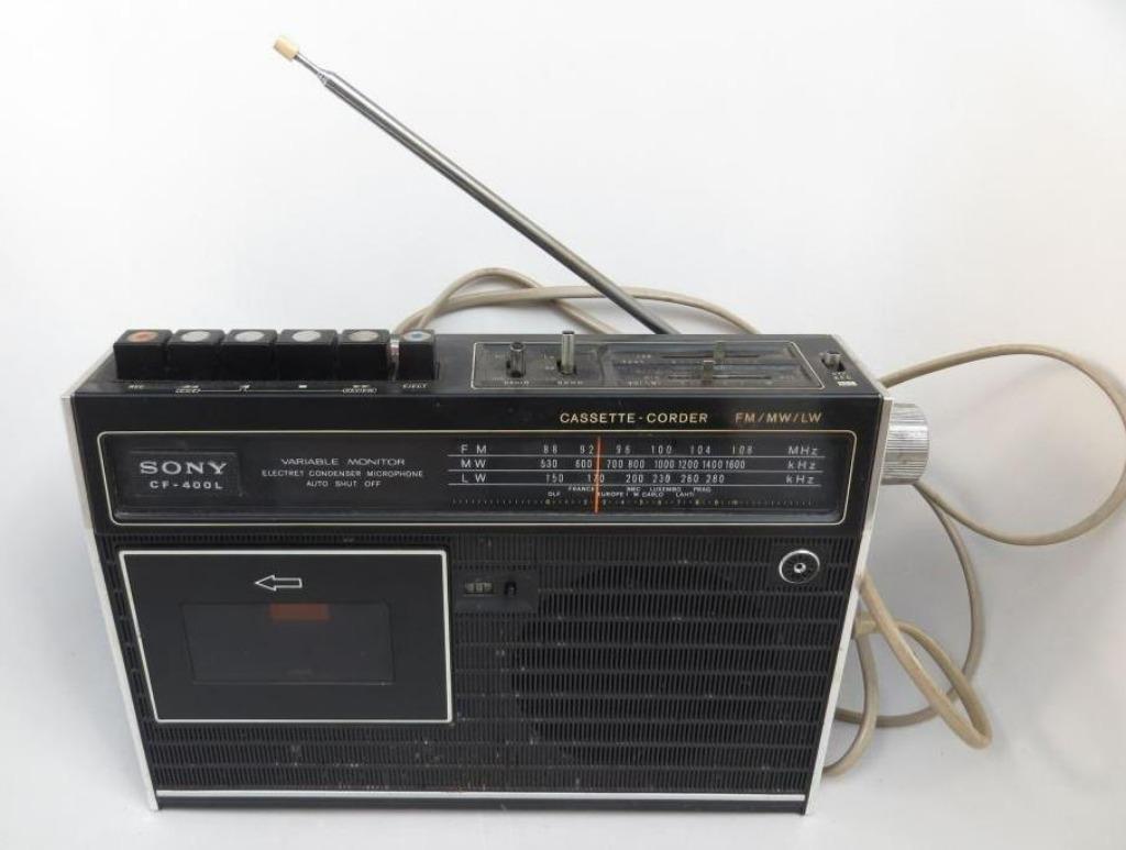 ancienne radio Sony CF-400L, Enlèvement ou Envoi, Audio et Vidéo