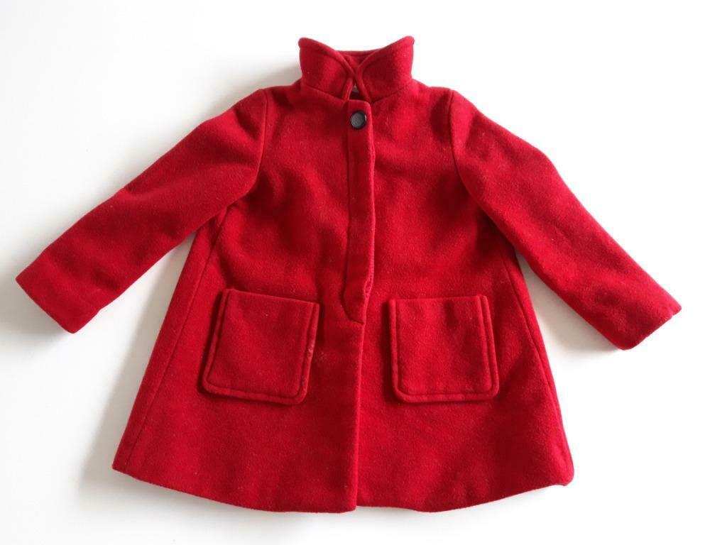 Rode mantel Zara Baby - Mt 24-36 maanden, Enlèvement ou Envoi, Zara, Utilisé, Fille