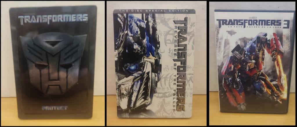 TRANSFORMERS - Pack Films 1 à 3 (2 steelbook), Enlèvement ou Envoi, Comme neuf, Science-Fiction