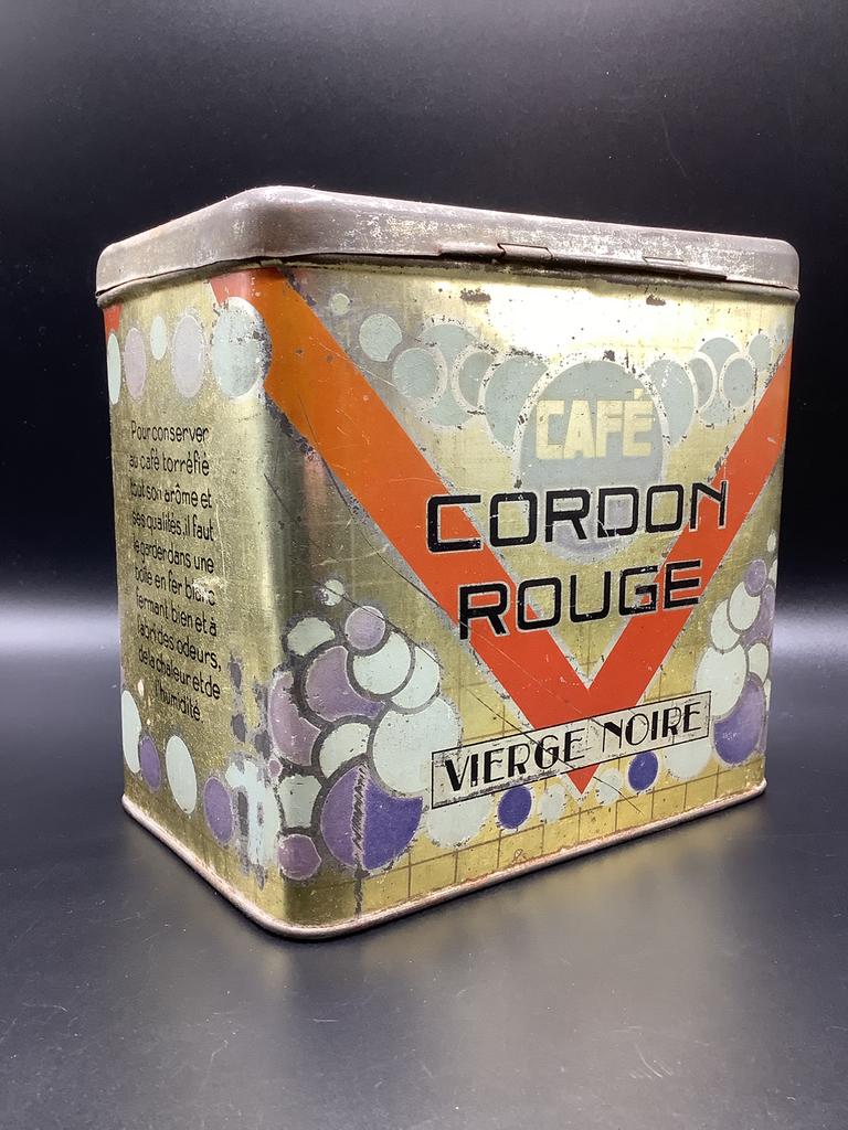Boite café Cordon Rouge Vierge Noire, Collections, Enlèvement ou Envoi, Comme neuf