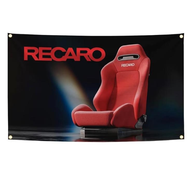 Grote vlaggen Recaro (150x90cm), Ophalen of Verzenden, Nieuw