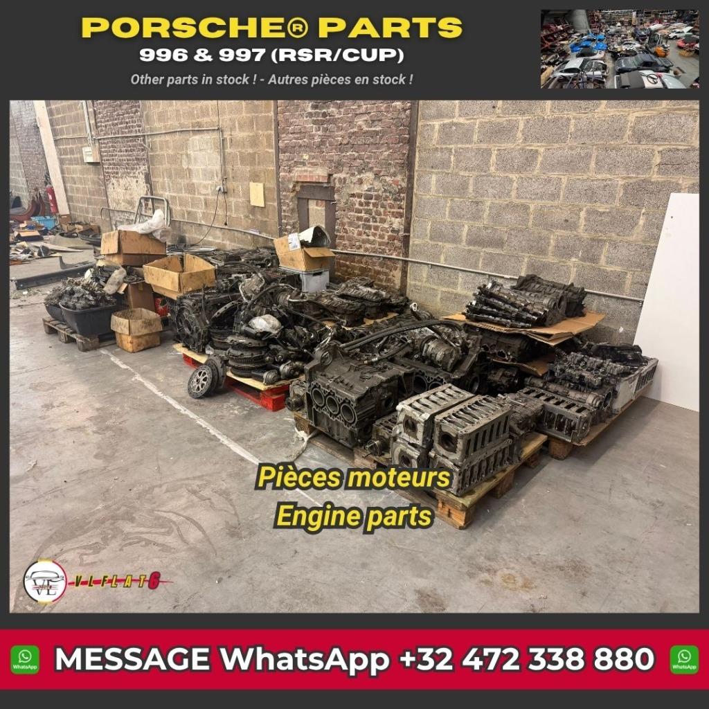 Pièces moteur Porsche 996 & 997 CUP / RSR –, Enlèvement, Utilisé, Porsche