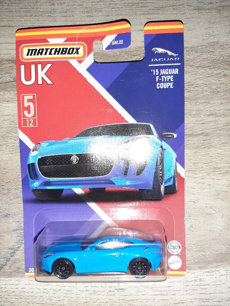 Matchbox Jaguar F-Type, Enlèvement ou Envoi, Comme neuf, Voiture
