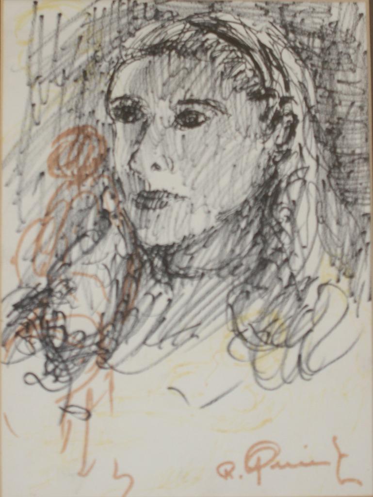 Robert Quintyn (1916): Portret (24 x 30 cm), Enlèvement ou Envoi