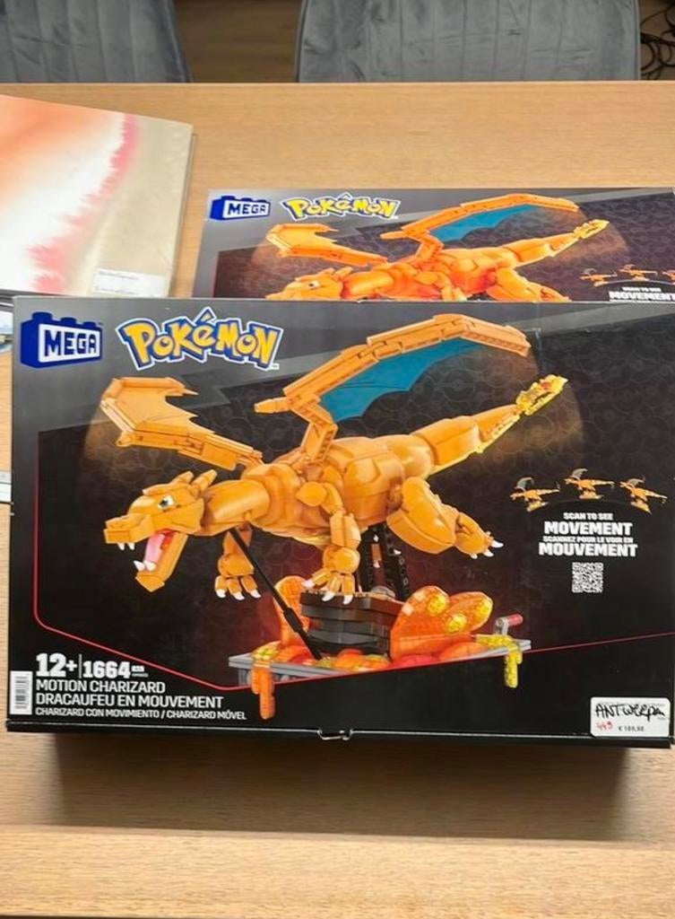 Lego Pokémon Charizard, Ophalen, Zo goed als nieuw, Complete set, Lego
