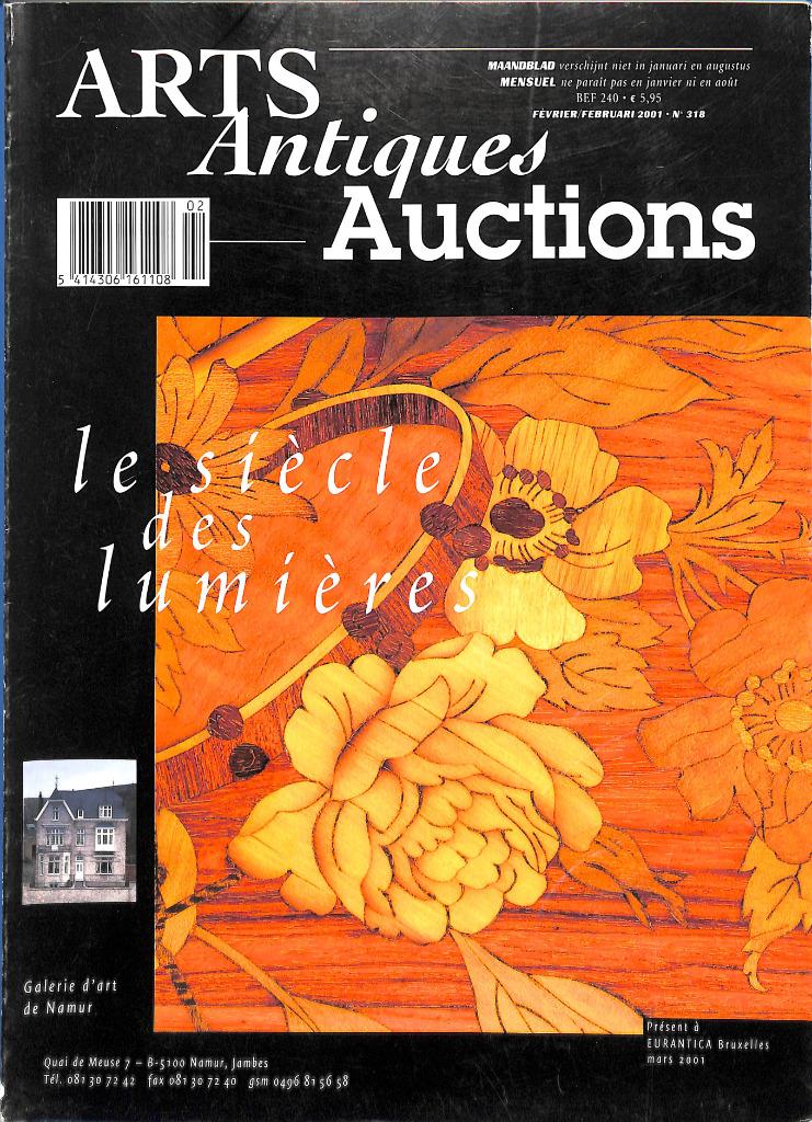 3 magazines - Arts Antiques Auctions - jaar 2001, Ophalen of Verzenden, Gelezen, Overige typen