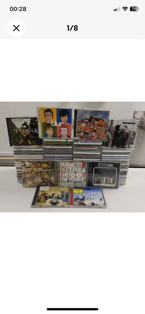 85 x Britpop CD, Envoi, Comme neuf