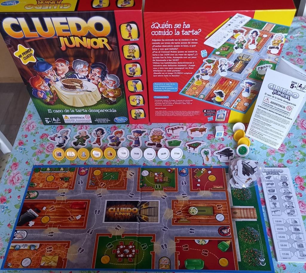 Cluedo junior (Spaanstalige editie), 1 ou 2 joueurs, Enlèvement ou Envoi, Comme neuf