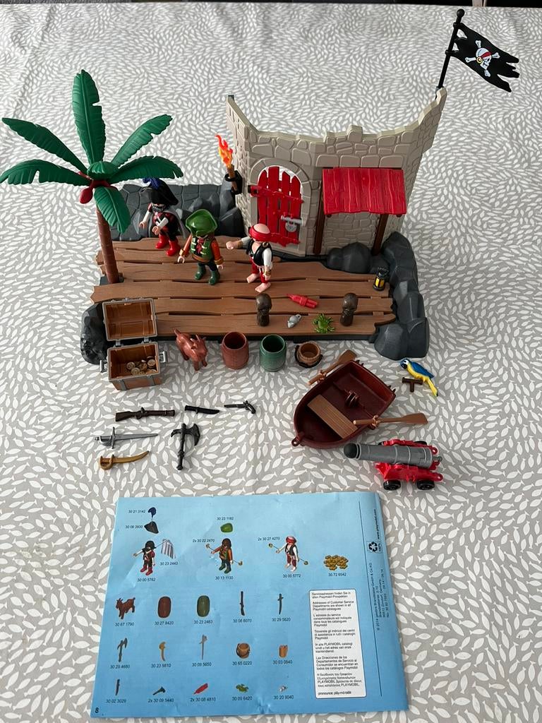 L'île aux pirates Platmobil Knights, Enfants & Bébés, Jouets | Playmobil, Enlèvement ou Envoi, Comme neuf