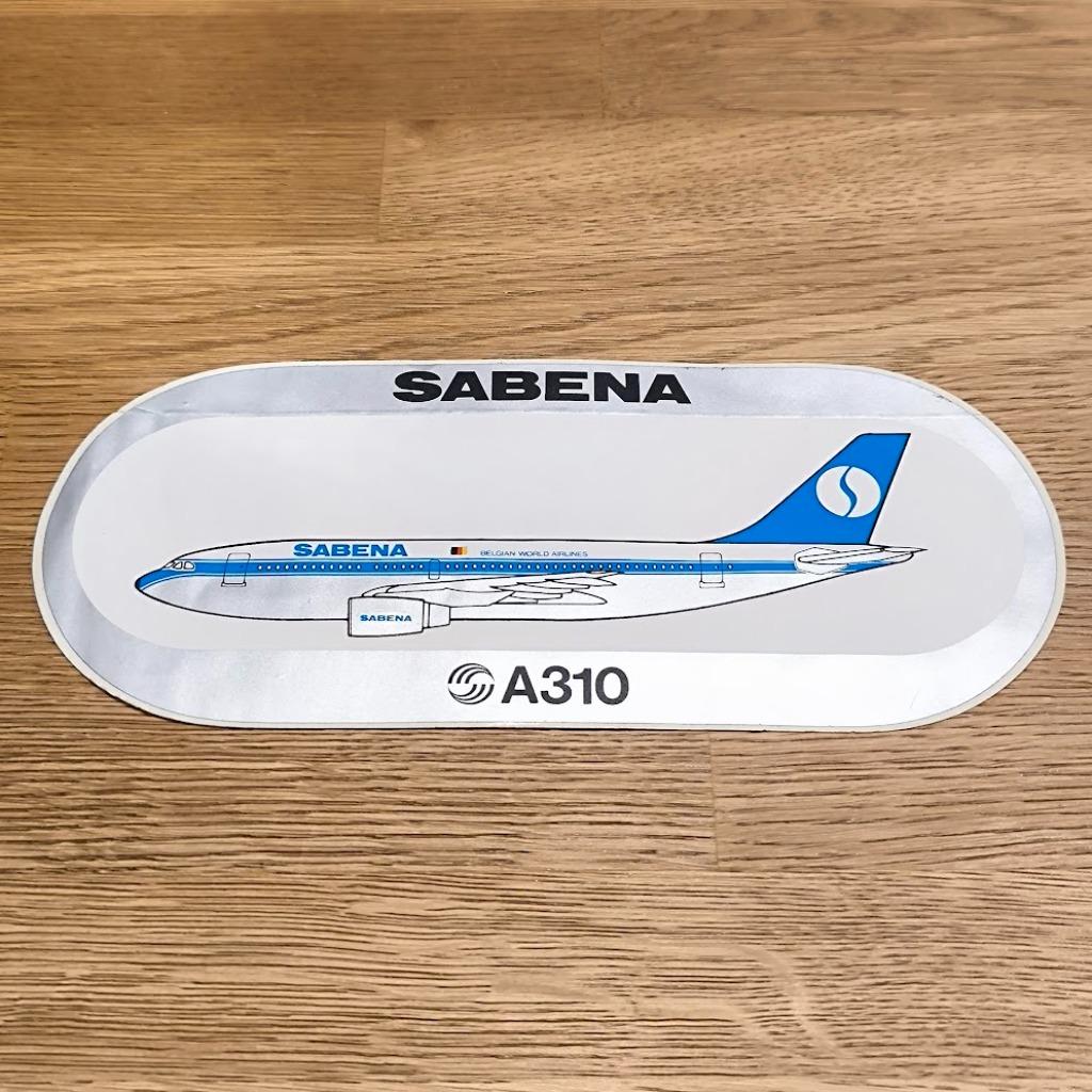 Sabena sticker -Airbus A310- Belgian world airlines, Verzamelen, Ophalen
