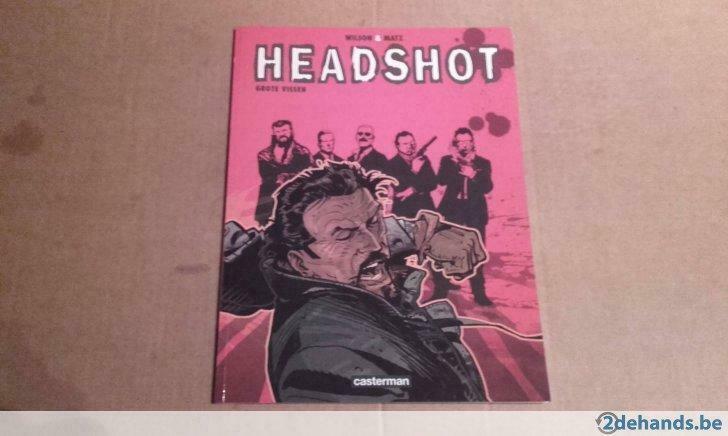 Headshot.2.Grote vissen, Ophalen of Verzenden, Gelezen