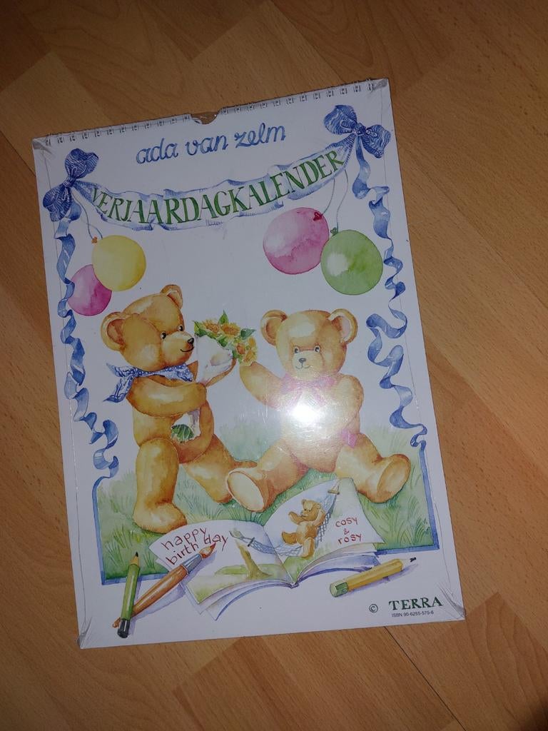 Nieuwe verjaardagskalender, Divers, Calendriers, Enlèvement ou Envoi, Calendrier mensuel, Neuf