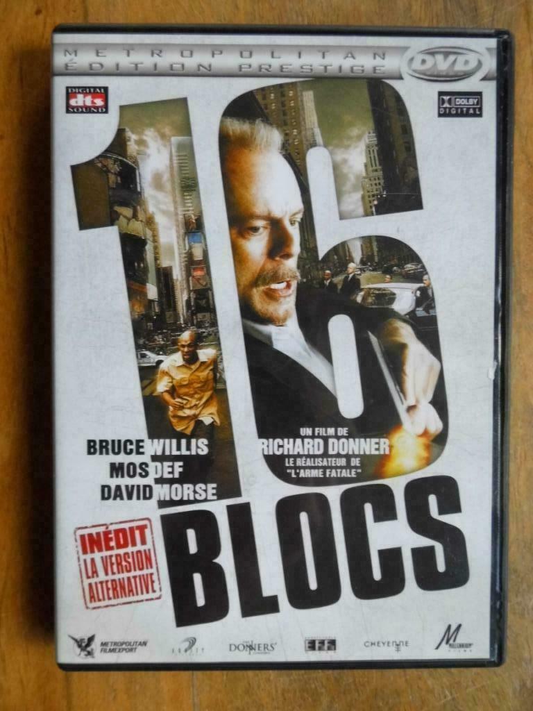 )))  16 Blocs  //  Bruce Willis   (((, Cd's en Dvd's, Dvd's | Thrillers en Misdaad, Zo goed als nieuw, Detective en Krimi, Alle leeftijden